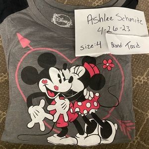 Long 3/4 sleeve Disney shirt from torrid